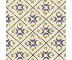 Dekoratiivpaber Carta Varese 50x70 cm - poolkuu sinine/roheline